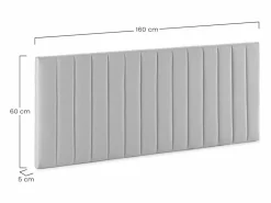 Sale VS Venta-stock Cabecero Eris tapizado 160x60 cm Beige