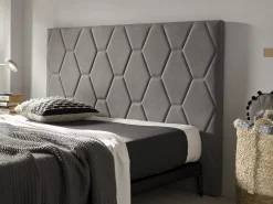 Hot Cabecero Ágata para Cama de 120 de Tela 154x115x8.. Cabecero Y Puente De Cama