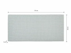 Clearance Cabecero infantil tapizado en vichy color turquesa 110x52cm Muebles Niño