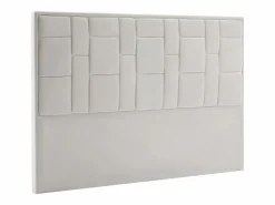 Online Vente-unique Cabecero moderno de terciopelo de 140 cm - HERMINE Beige