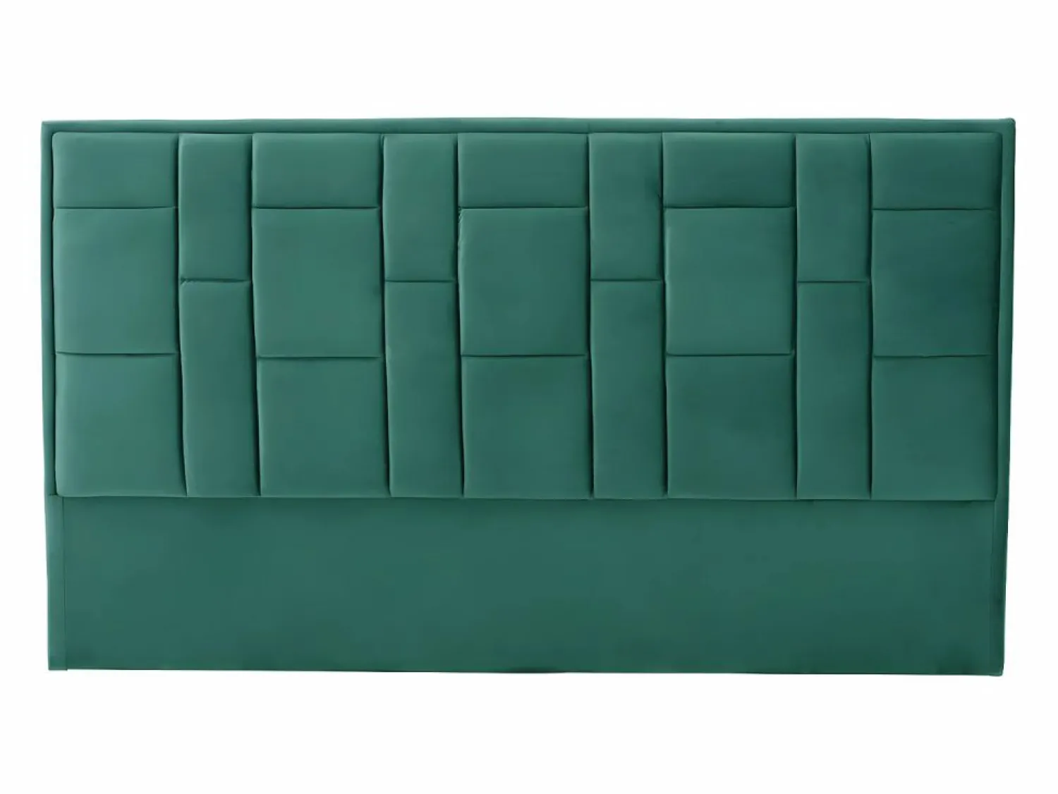 Best Cabecero moderno Hermine de 140 cm en terciopelo verde abeto Cabecero Y Puente De Cama