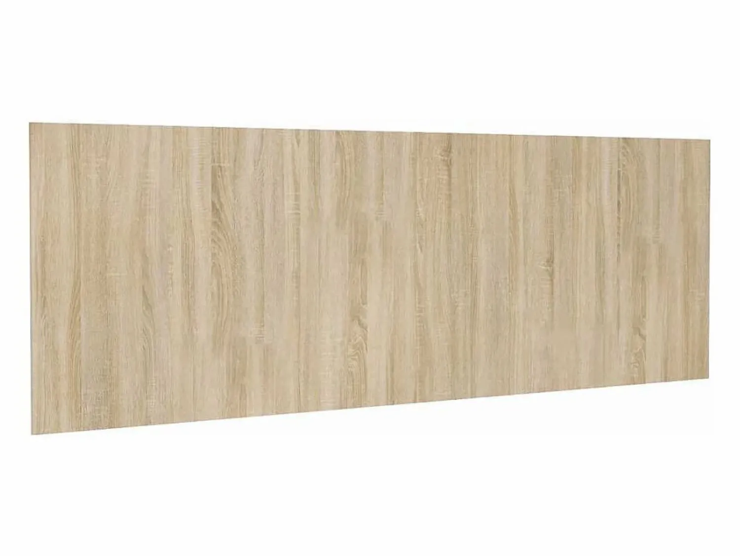 Cabecero pared madera contrachapada roble Sonoma 240x1,5x80cm Cabecero Y Puente De Cama
