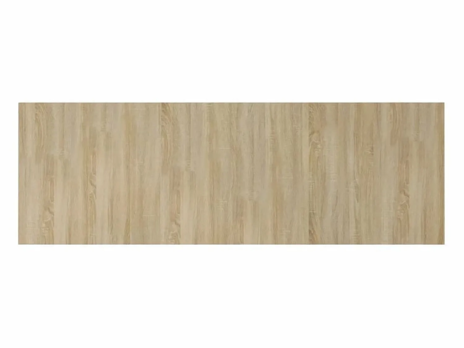 Cabecero pared madera contrachapada roble Sonoma 240x1,5x80cm Cabecero Y Puente De Cama