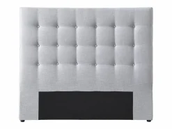 Vente-unique Cabecero tapizado 140 cm en tela - FRANCESCO