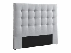 Vente-unique Cabecero tapizado 140 cm en tela - FRANCESCO