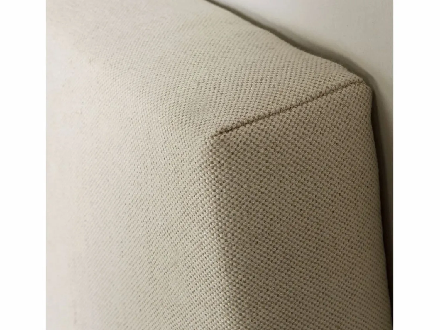 VS Venta-stock Cabecero tapizado Tagomago 160x60 cm de Lino Natural, Acolchado con Espuma, 8 cm de Grosor