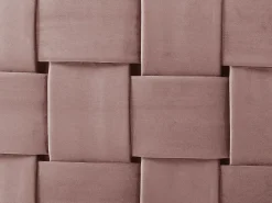 Discount Cabecero tejido de 160 cm, terciopelo viejo. JENNA Cabecero Y Puente De Cama