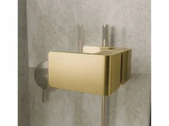 Rea Cabina De Ducha Atlas Brush Gold 120X90 Left