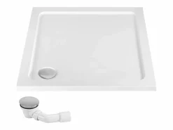 Hot Rea Cabina De Ducha City 80X80 Brush Gold Dorado