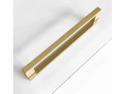 New Cabina De Ducha City 90X90 Brush Gold Mampara De Ducha