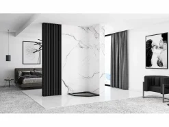Sale Cabina De Ducha Diamond 80X80 Black + Plato De Ducha Savoy White Mampara De Ducha