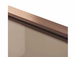 Rea Cabina De Ducha Diamond 90 x 90 Brush Copper