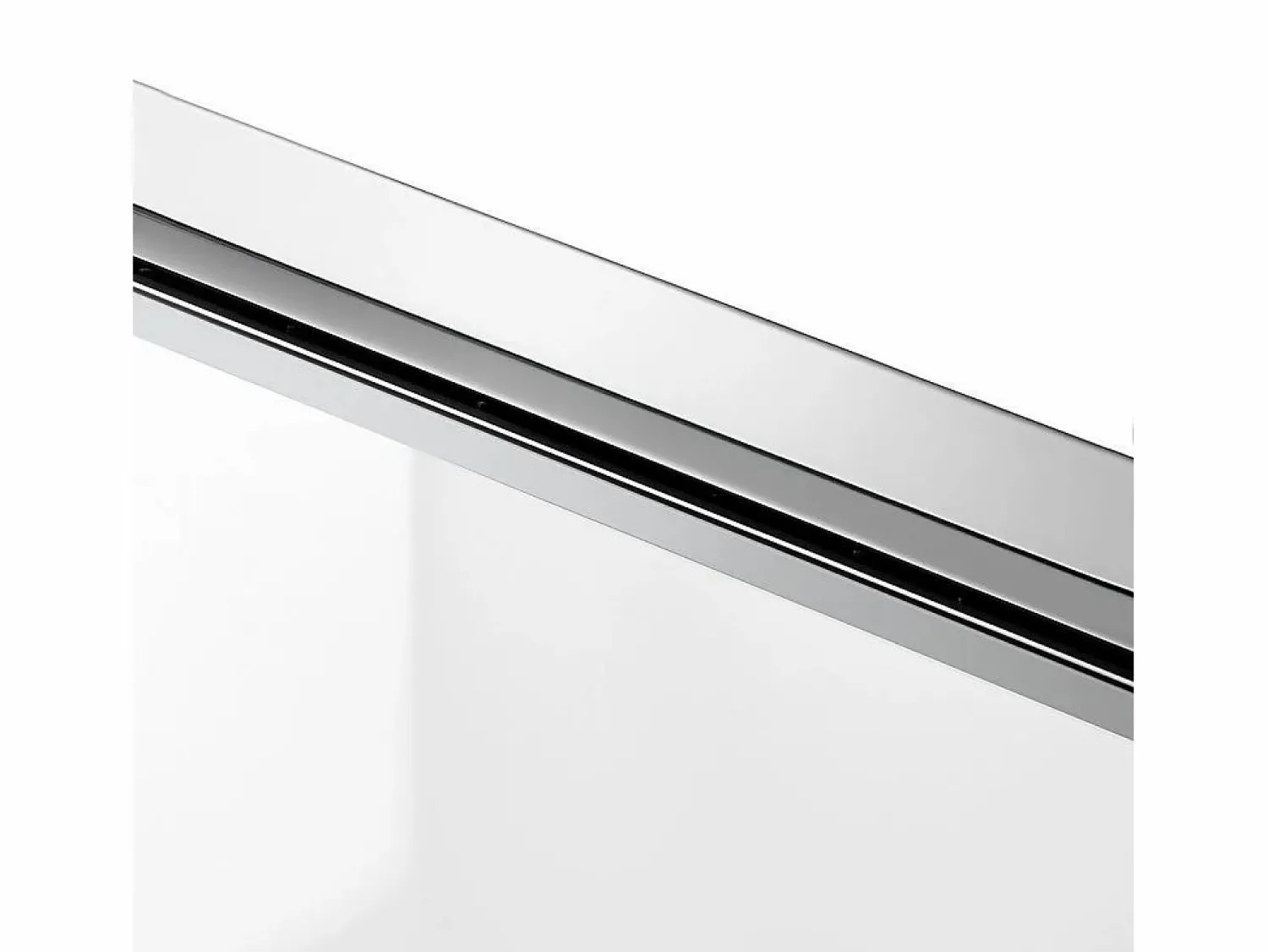 Clearance Rea Cabina De Ducha Primo Swing 100X80 Chrome Gris
