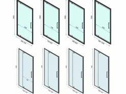 New Cabina De Ducha Rapid Swing 80x80 Black Cabina De Ducha