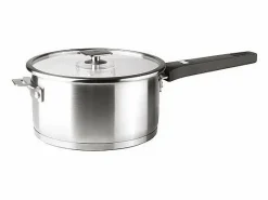 Outlet Cacerola de acero inoxidable desmontable de 18 cm con sistema Click & Lock - Colección Combi de Material Y Utensilios De Cocina