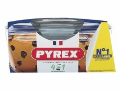 Sale Pyrex Cacerola de vidrio Essentials forma redonda con tapa 1,4L Transparente