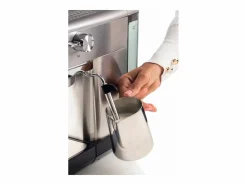 New Ariete Cafetera 1380/10 inox 1300W 15 bares con espumador de cappuccino y apagado automático Plateado