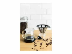 Bodum Cafetera Melior 8 tazas 1L con filtro permanente de acero inoxidable y jarra de vidrio borosilicato