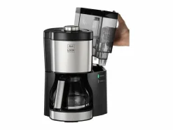 New Cafetera de filtro - negra - Puede preparar hasta 10 tazas Negro