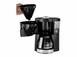 New Cafetera de filtro - negra - Puede preparar hasta 10 tazas Negro