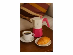 Discount Cafetera Italiana Pezzetti Futurexpress Aluminio 3 Tazas - Café Aromático y Diseño Italiano Fucsia