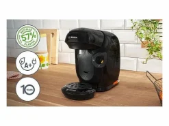 Sale BOSCH Cafetera multibebidas Tassimo T11 Style, negra - 1400 W Negro