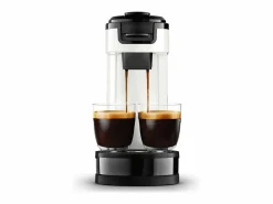 Hot Philips Cafetera Senseo 2 en 1 con filtro y cápsulas, jarra térmica, Crema Plus Blanco