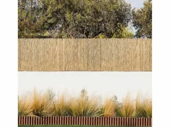 Clearance Cañizo entero varilla media reedcane plus nortene 1X5 M Marru00f3n