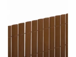 Hot Cañizo pvc elegance recycane doble cara 30 mm marrón 1X3 M Marru00f3n