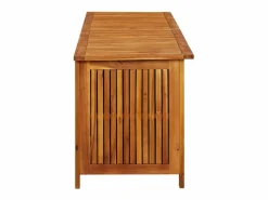 vidaxl Caja de almacenaje de jardín madera maciza acacia 175x50x58 cm