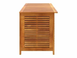 Discount vidaxl Caja de almacenaje de jardín madera maciza acacia 150x50x56 cm Color natural claro
