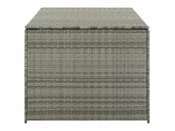 Sale Caja de almacenaje de jardín ratán sintético 180x90x70 cm Baúl De Jardín
