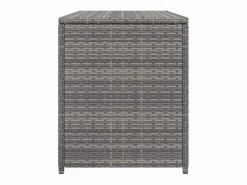 vidaxl Caja de almacenaje de jardín ratán sintético 120x50x60 cm