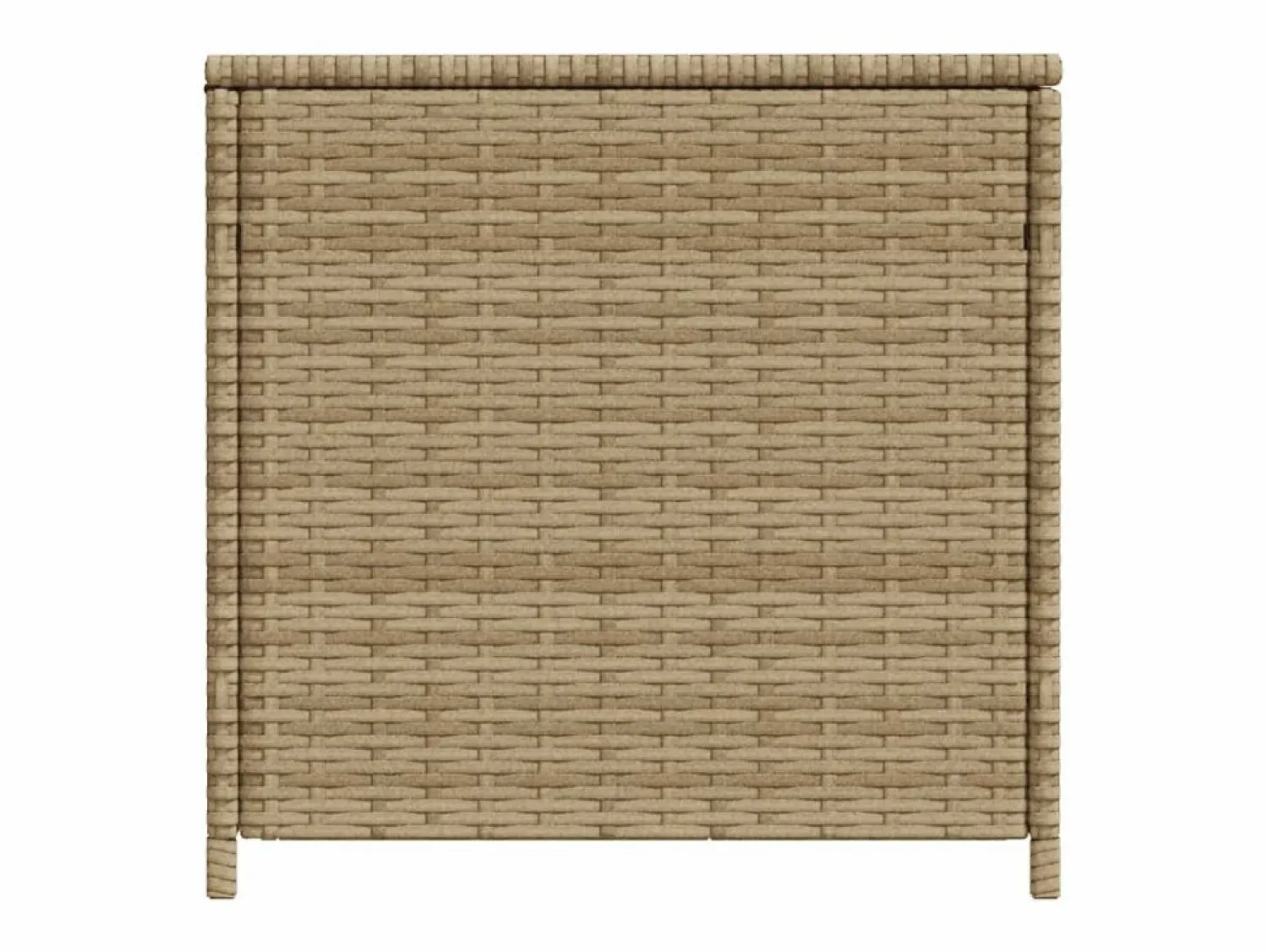 Discount Caja de almacenaje de jardín ratán sintético mezcla 469L Baúl De Jardín