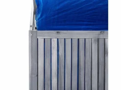 vidaxl Caja de almacenaje de madera maciza de acacia 99x55x160 cm