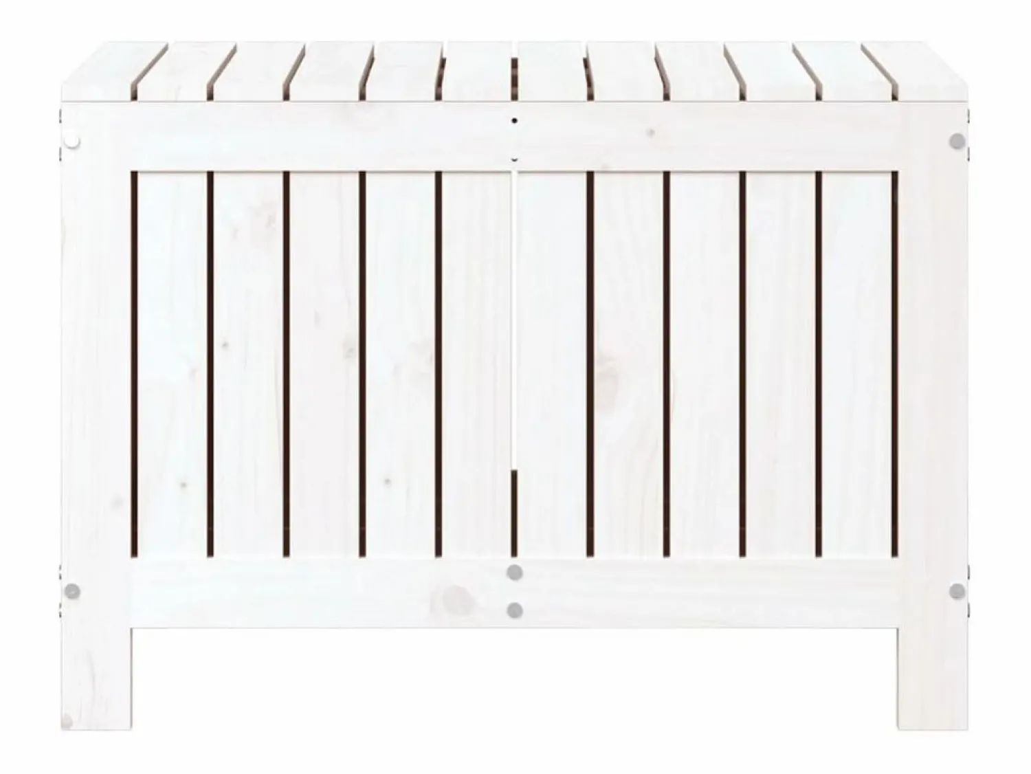 Hot Caja de almacenaje jardín madera de pino 76x42,5x54 cm Baúl De Jardín
