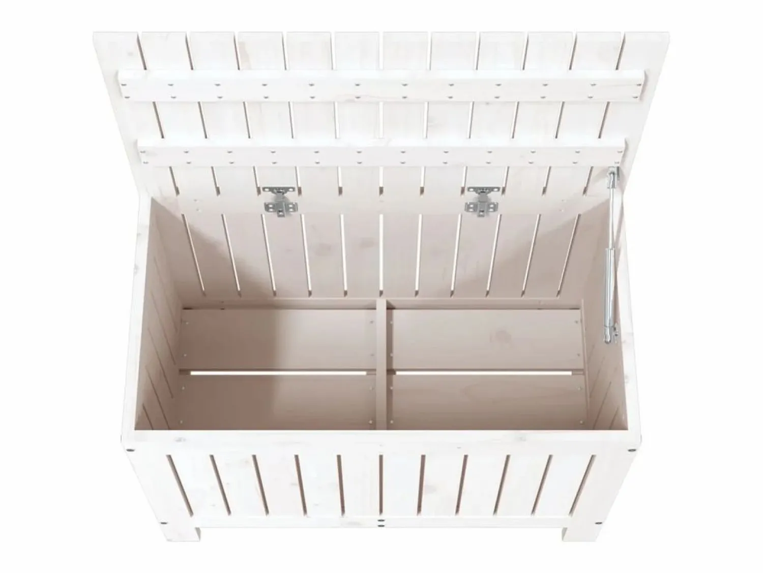 Hot Caja de almacenaje jardín madera de pino 76x42,5x54 cm Baúl De Jardín