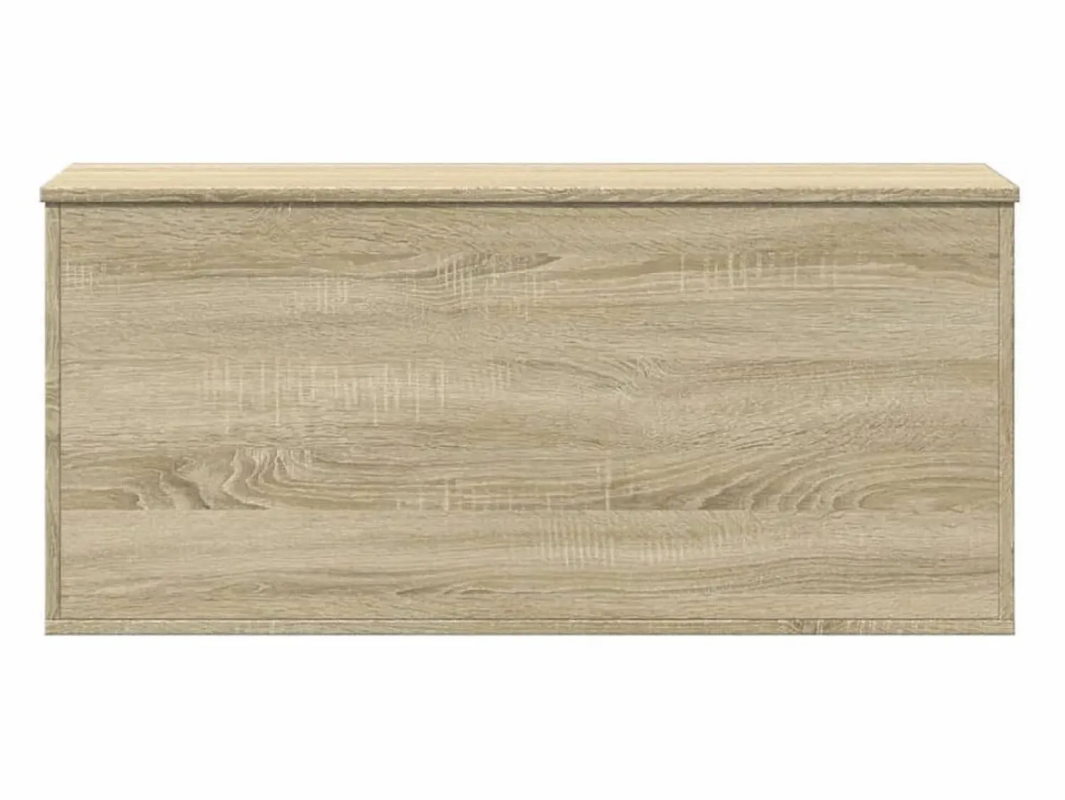 Discount Caja de almacenaje madera ingeniería roble Sonoma 100x42x46 cm Baúl Y Arcón