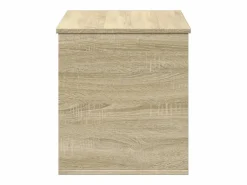 Discount Caja de almacenaje madera ingeniería roble Sonoma 100x42x46 cm Baúl Y Arcón