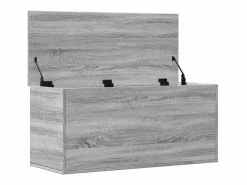 Best Caja de almacenaje madera ingeniería Sonoma 100x42x46 cm Baúl Y Arcón