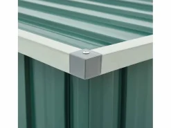 Clearance Caja de almacenaje para jardín 129x67x65 cm ES460875 Verde