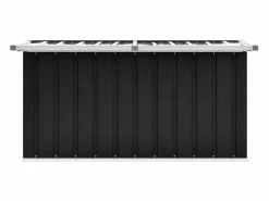 Hot Caja de almacenaje para jardín 129x67x65 cm ES518922 Gris antracita