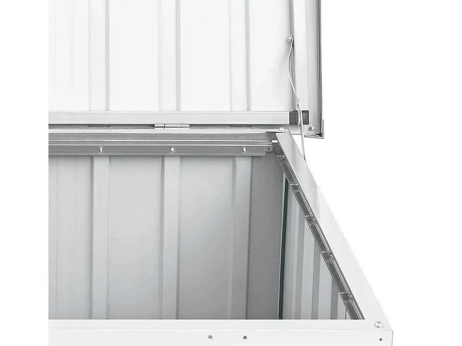 vidaxl Caja de almacenaje para jardín marrón 149x99x93 cm