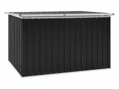 Discount vidaxl Caja de almacenaje para jardín 171x99x93 cm Gris antracita