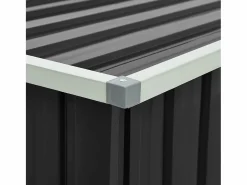 Discount vidaxl Caja de almacenaje para jardín 171x99x93 cm Gris antracita