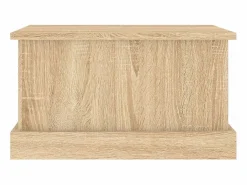 vidaxl Caja de almacenaje roble Sonoma 50x30x28 cm madera de ingeniería