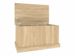 Hot Caja de almacenaje roble Sonoma 70x40x38 cm madera de ingeniería Baúl Y Arcón
