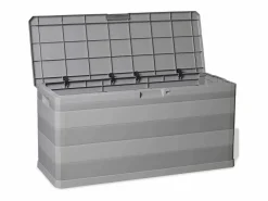 Clearance Caja de almacenamiento de jardín 117x45x56 cm Gris