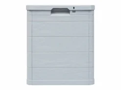 Best Caja de almacenamiento de jardín 90 L claro ES365125 Gris