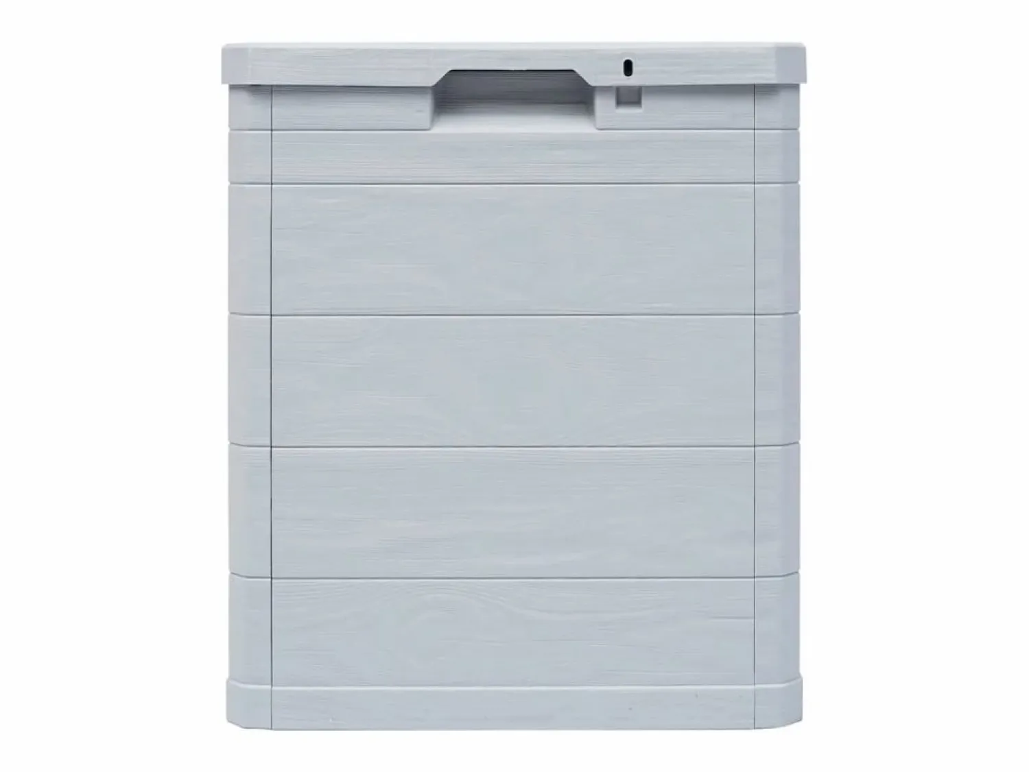 Best Caja de almacenamiento de jardín 90 L claro ES365125 Gris